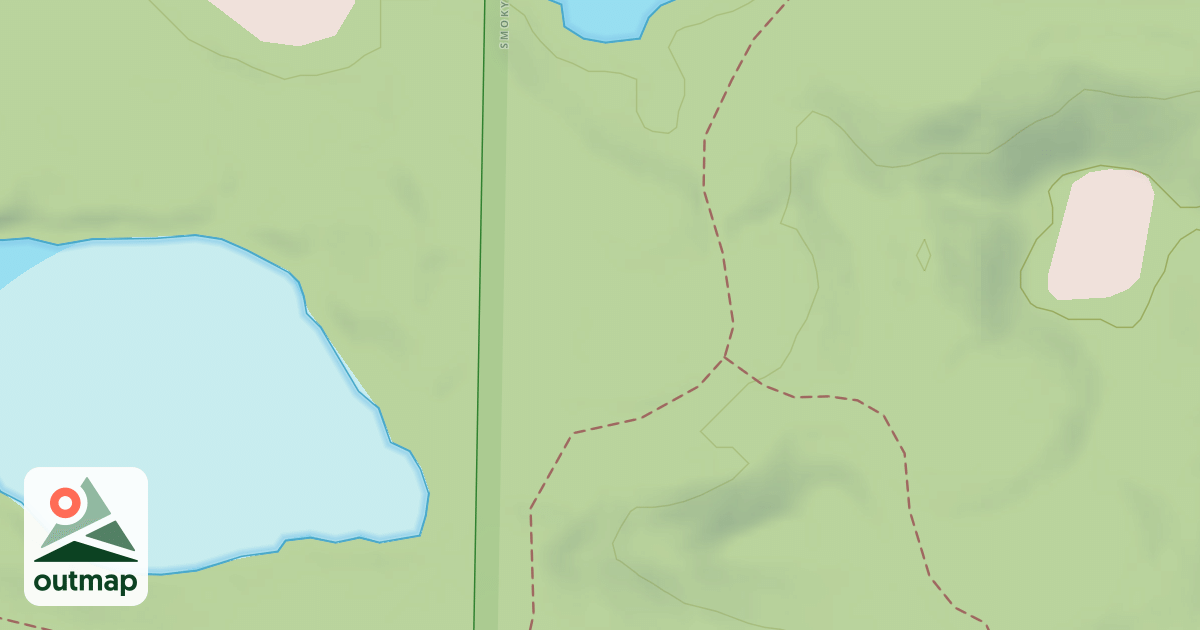 Map of Smoky Hills