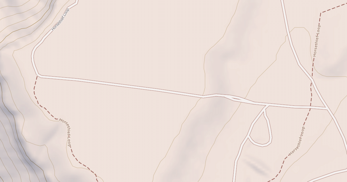Map preview of East Rim Trail - South
