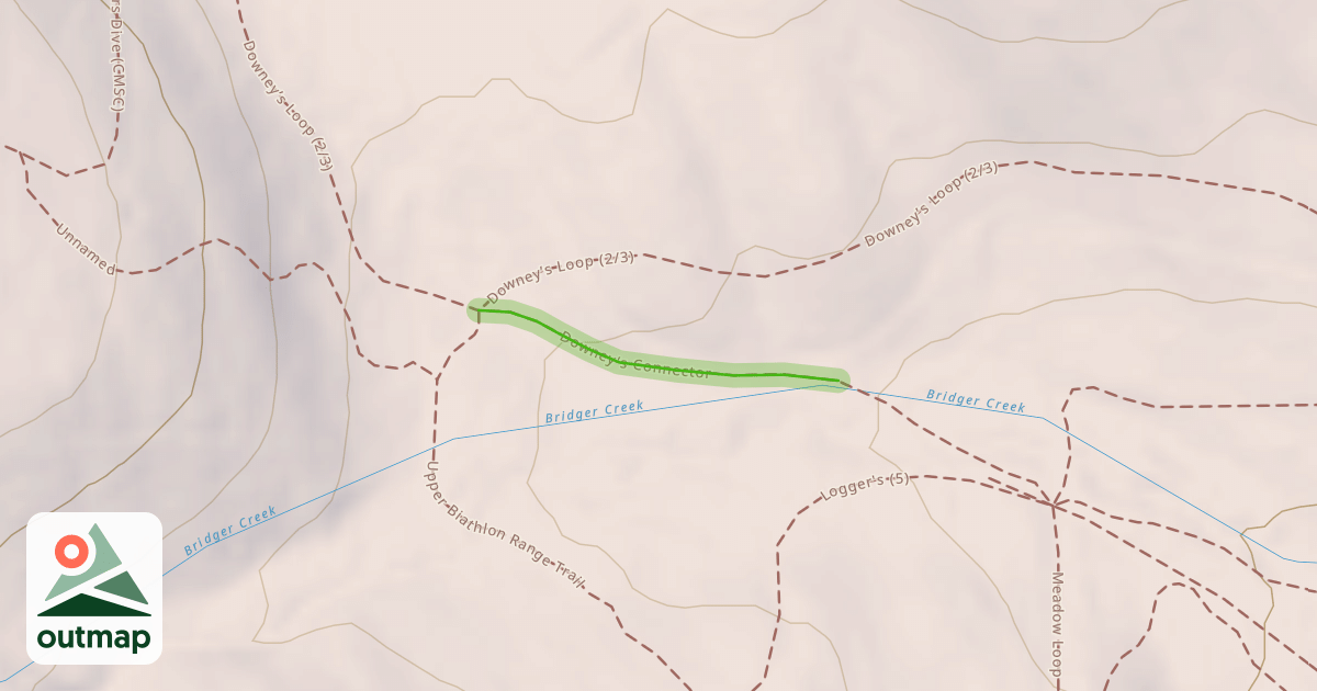 Map of Downey's Connector
