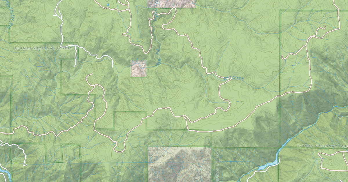 Map preview of PONDEROSA