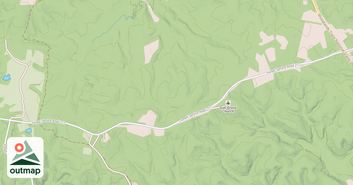 Map of FIRE TOWER ROAD