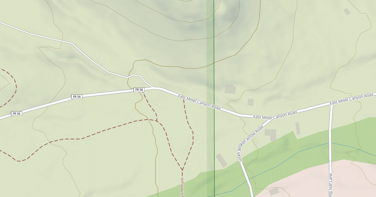 Map preview of MILLER CANYON