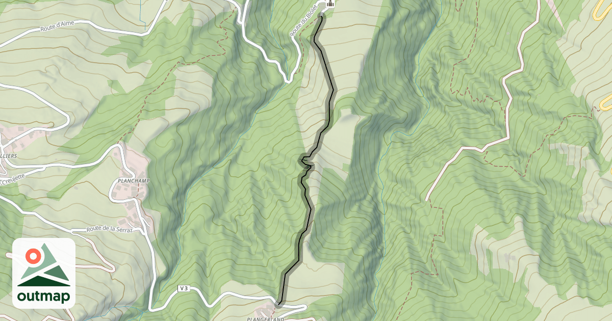 Map of Single de Bonnegarde