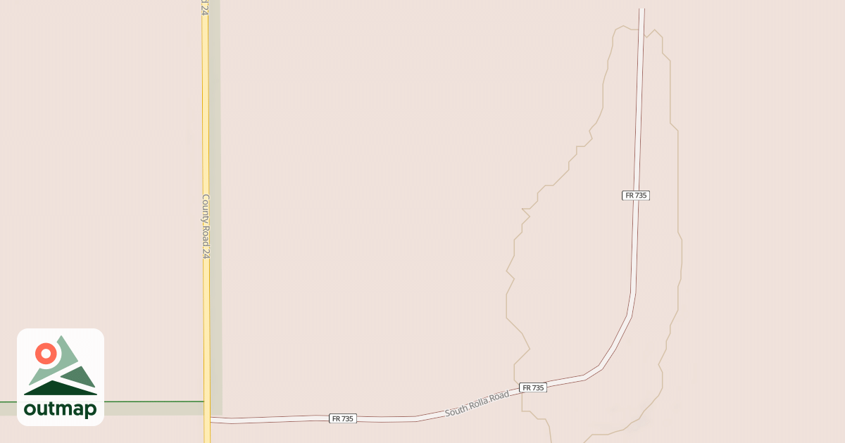 Map of SOUTH ROLLA