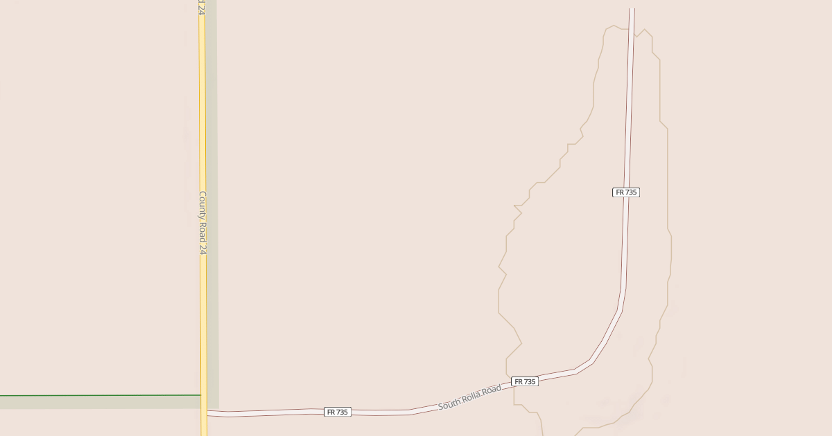 Map preview of SOUTH ROLLA