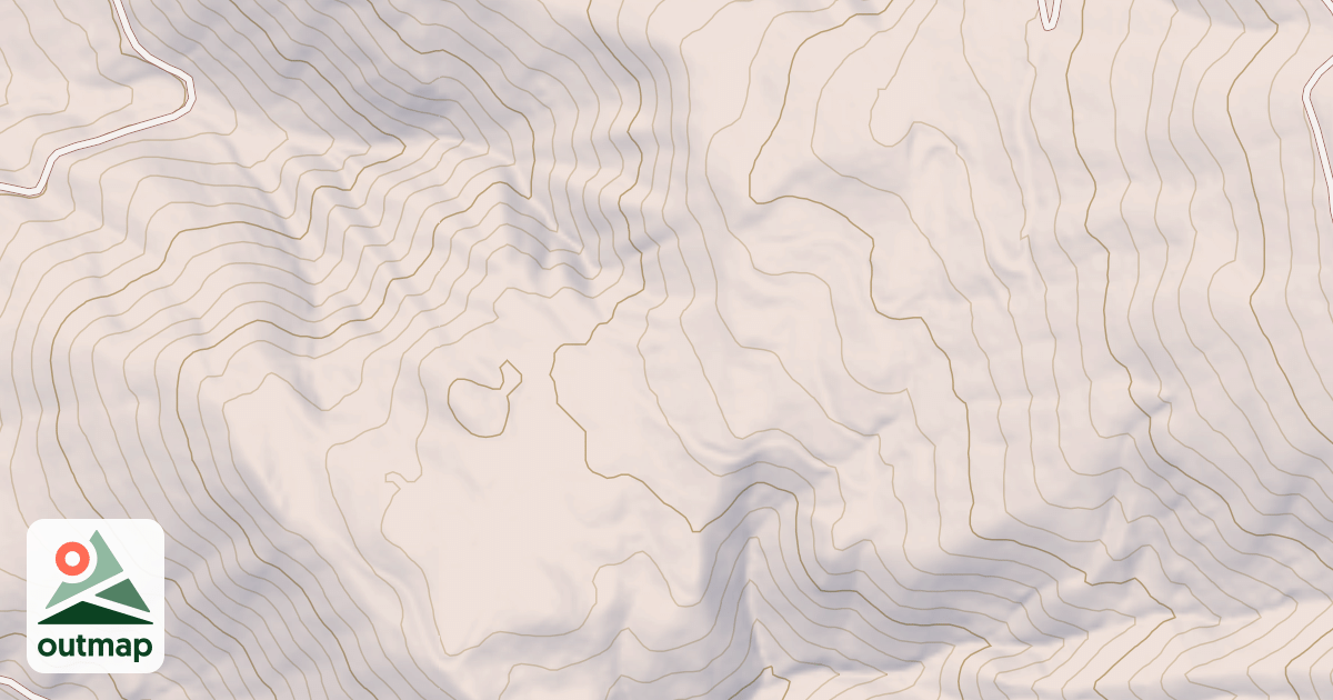 Map of DEER LICKS FLAT
