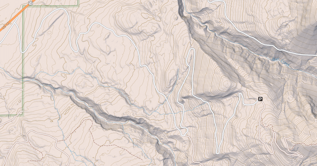 Map preview of LAKE CREEK