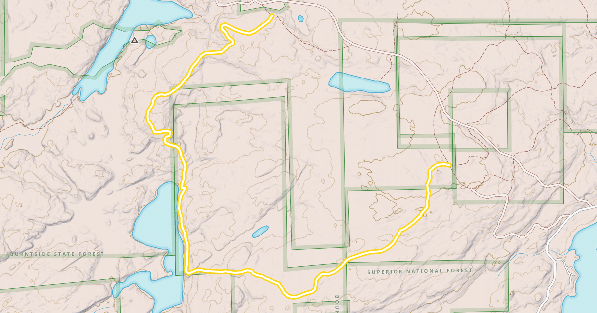 Map preview of Ole Lake