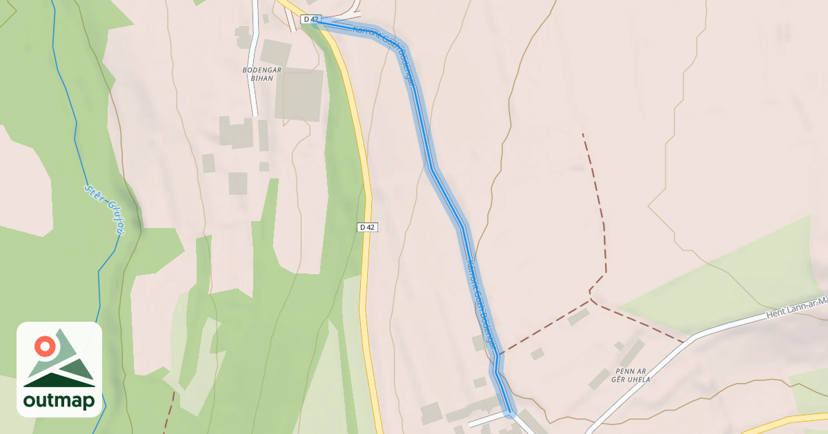 Map of Karront Gozh Bodengar