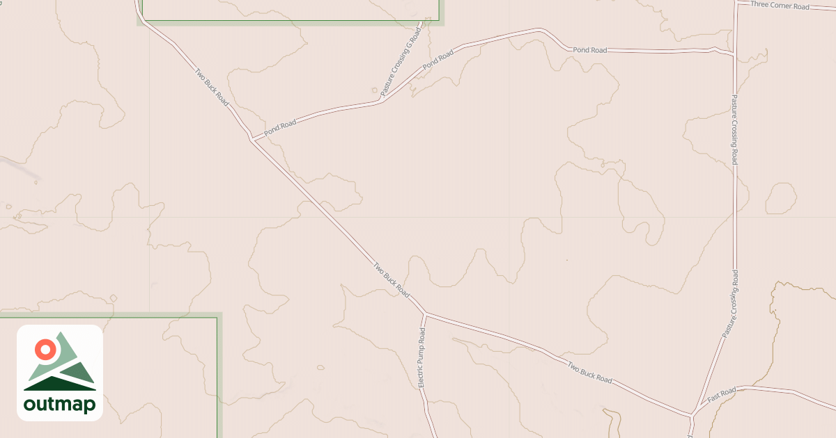 Map of TWO BUCK