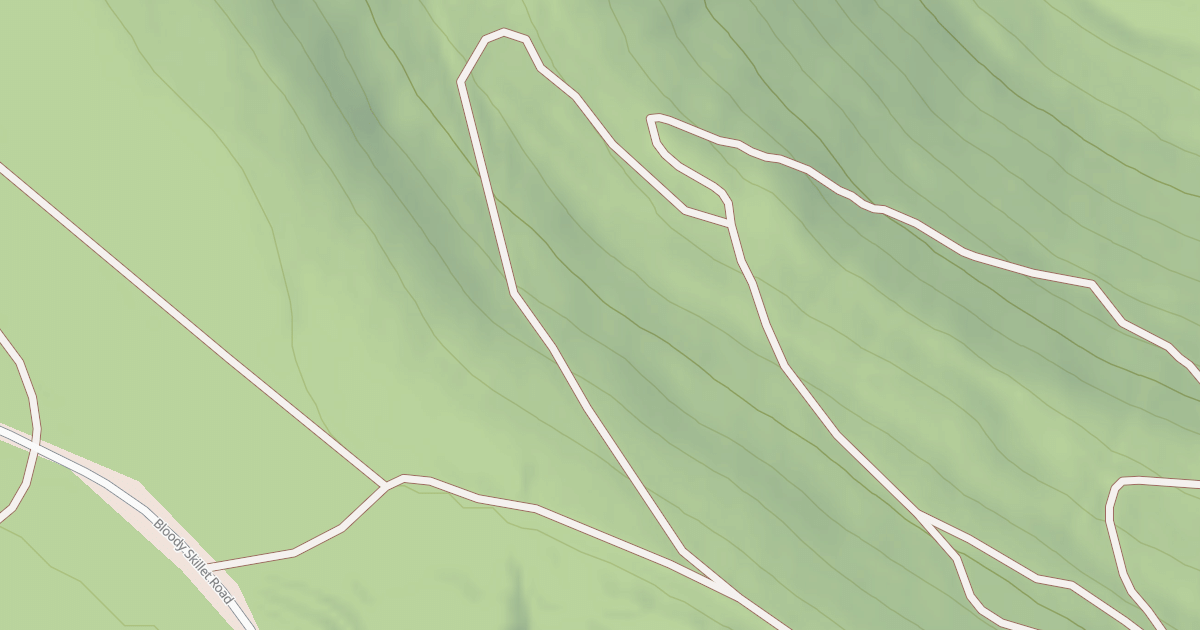 Map preview of Bloody Skillet ATV Trail
