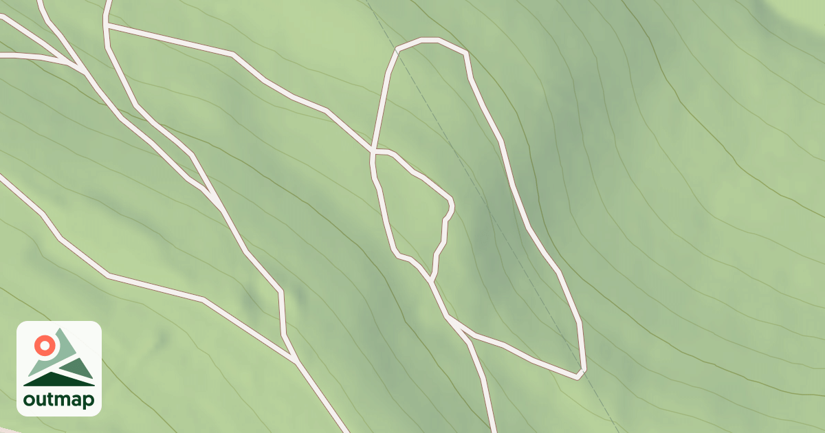 Map of Bloody Skillet ATV Trail
