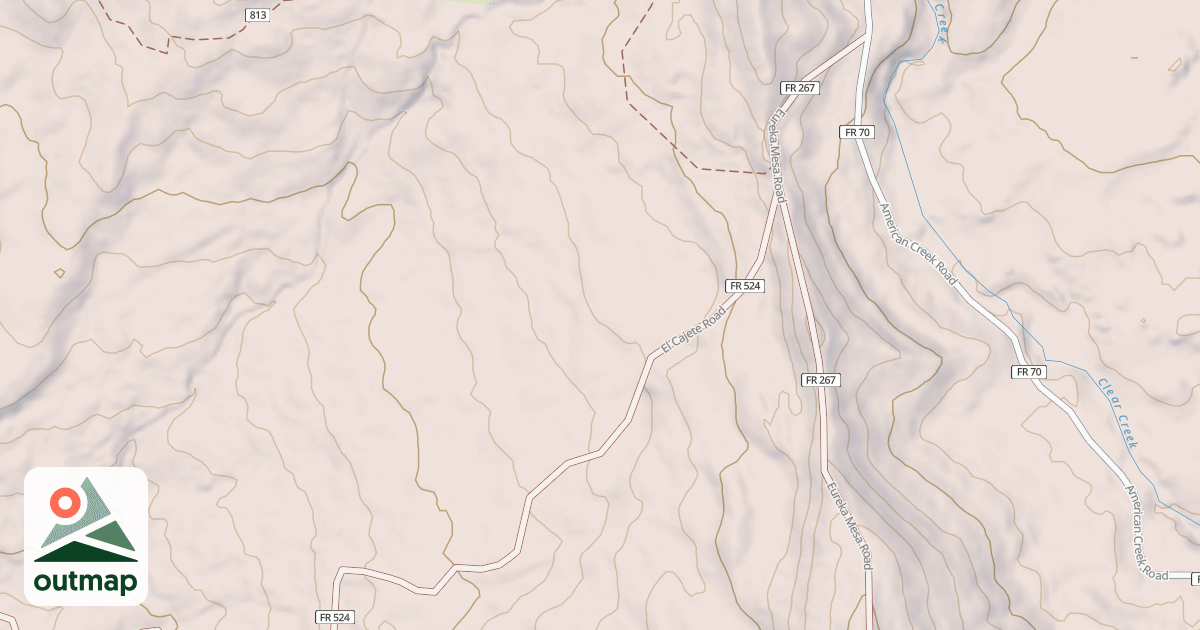 Map of EL CAJETE