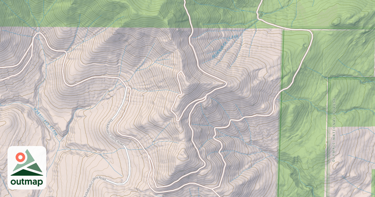Map of USFS Motor Vehicle Use Map Roads {883CC465-3A5D-4C21-8C4A-0090A1AA169A}