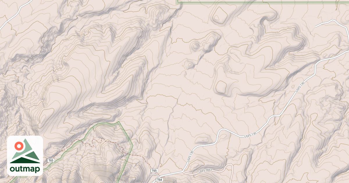 Map of RED LICK CAN