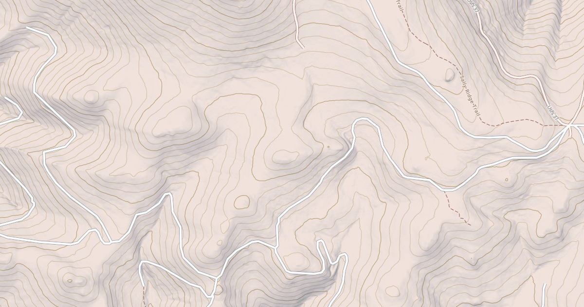 Map preview of BUTTE RIDGE