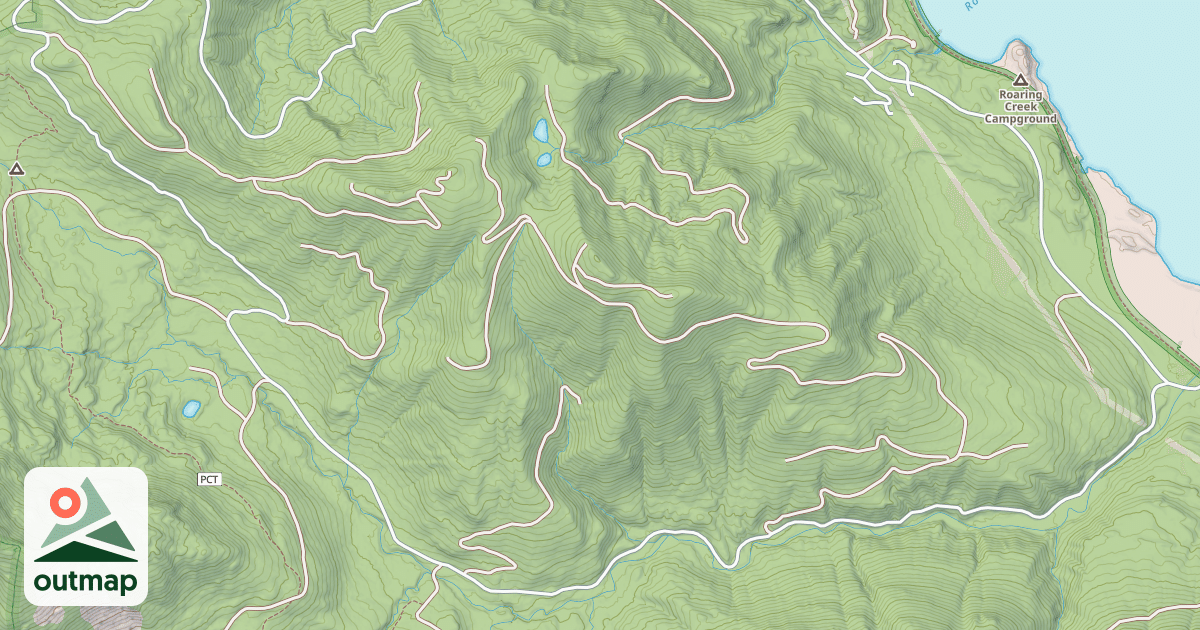 Map of MEADOW CREEK