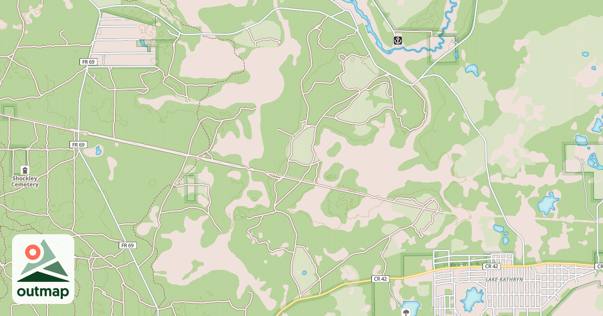Map of GLENN BRANCH