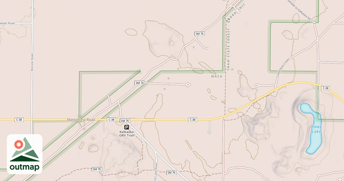Map of Lp4;lp76