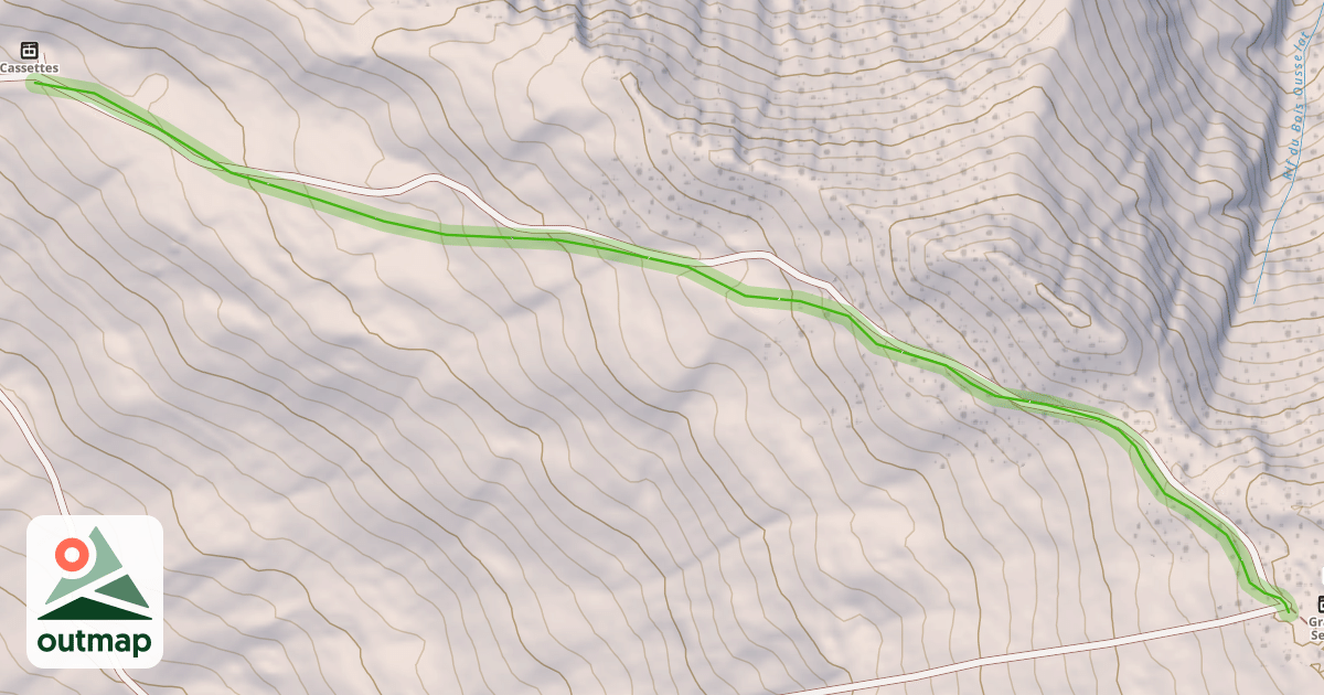 Map of La Gerabio