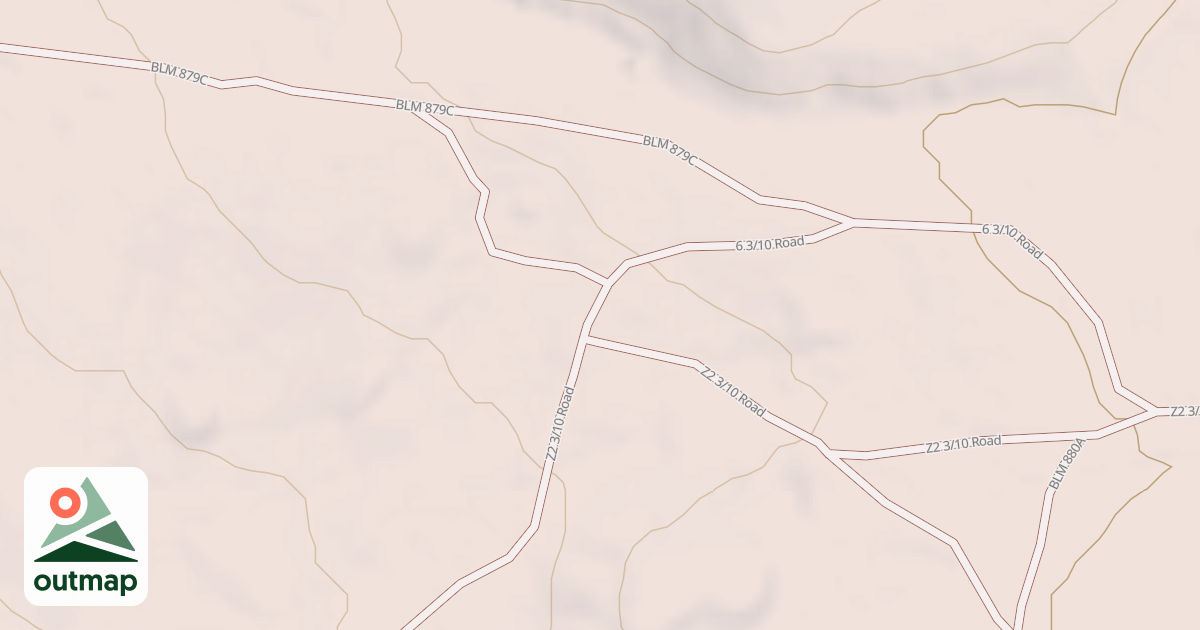 Map of BLM National GTLF Public Motorized Roads e913d8e9-18d8-439e-8bb4-b2298a352d36