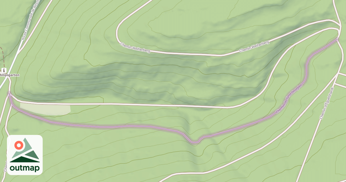 Map of Chemin du Gros Douglas
