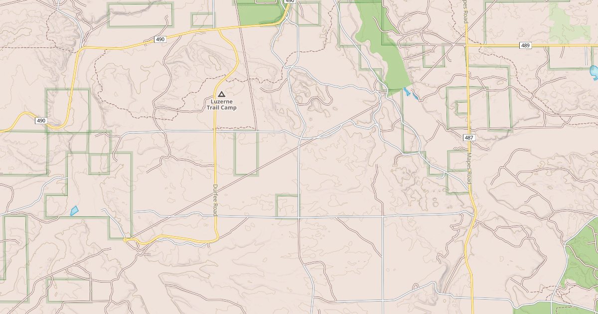 Map preview of DEETER