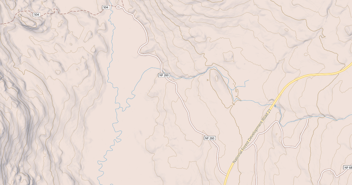 Map preview of EAST FRENCH CREEK