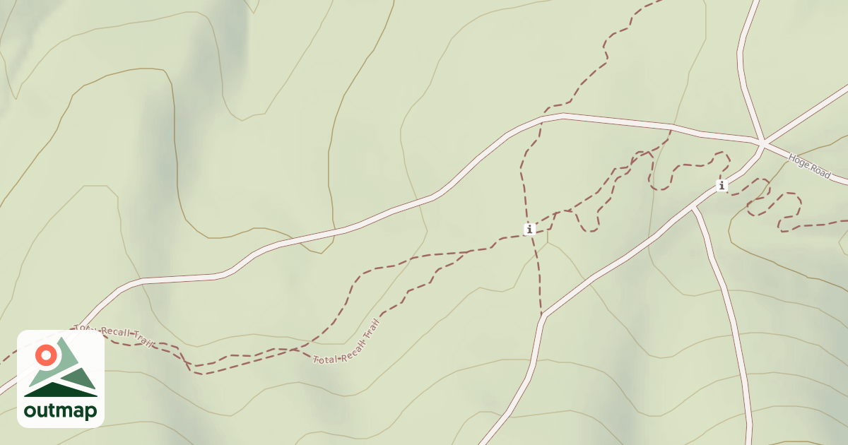 Map of Peavine Creek Cutoff