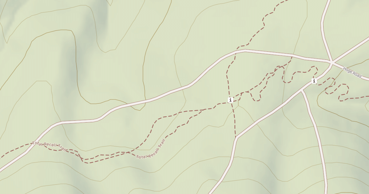 Map preview of Peavine Creek Cutoff