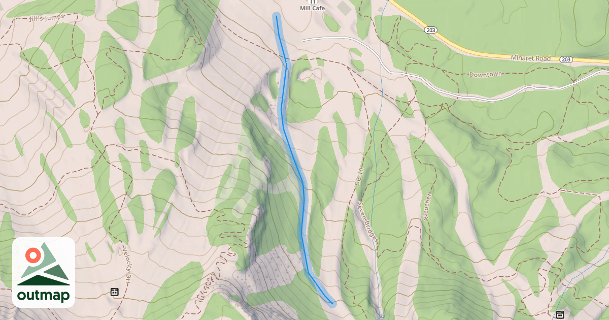 Map of Comeback Trail
