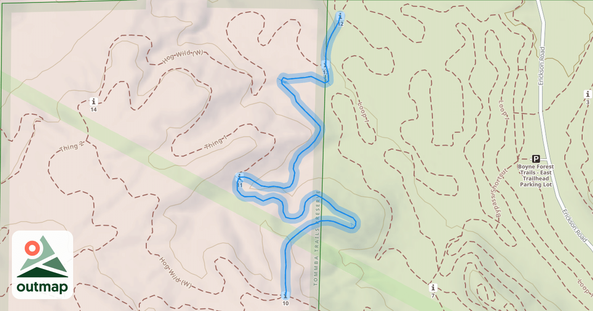 Map of Hog Wild (E)