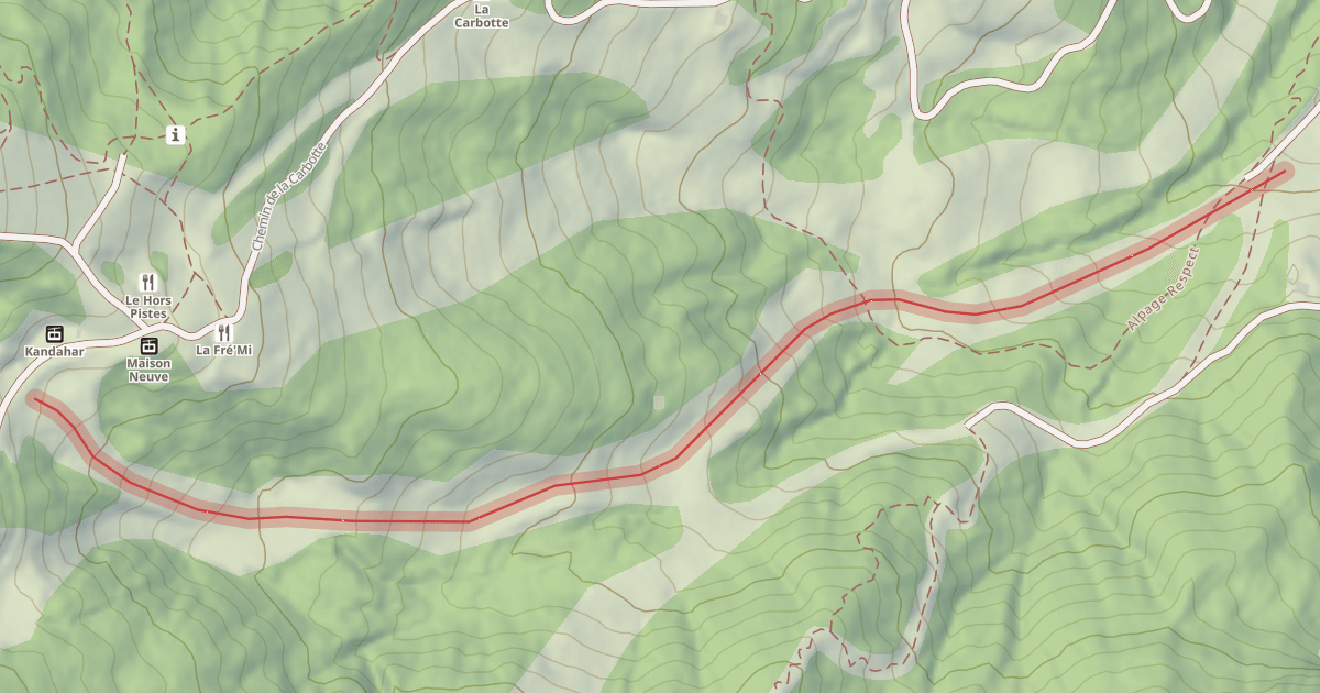 Map preview of Kandahar Intermédiaire