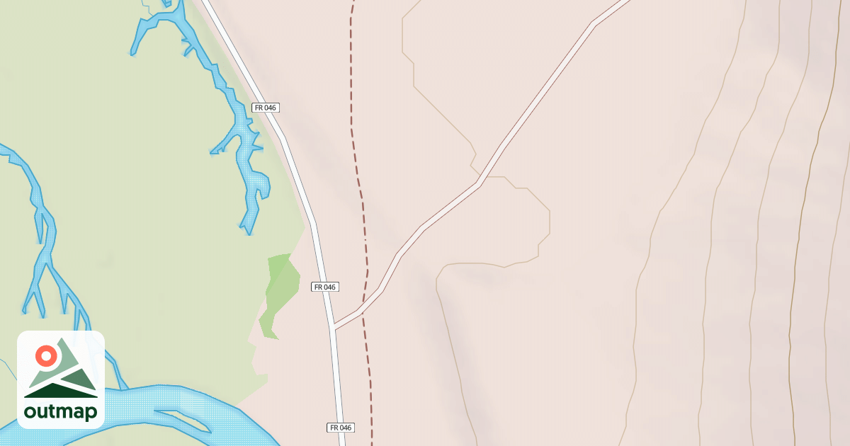 Map of MILEPOST 26.5 EAST SPUR I