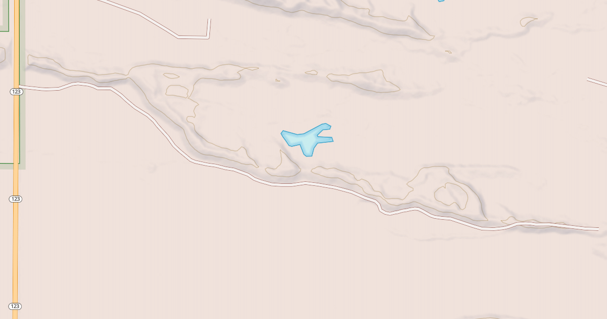 Map preview of M-123 SPUR 3191