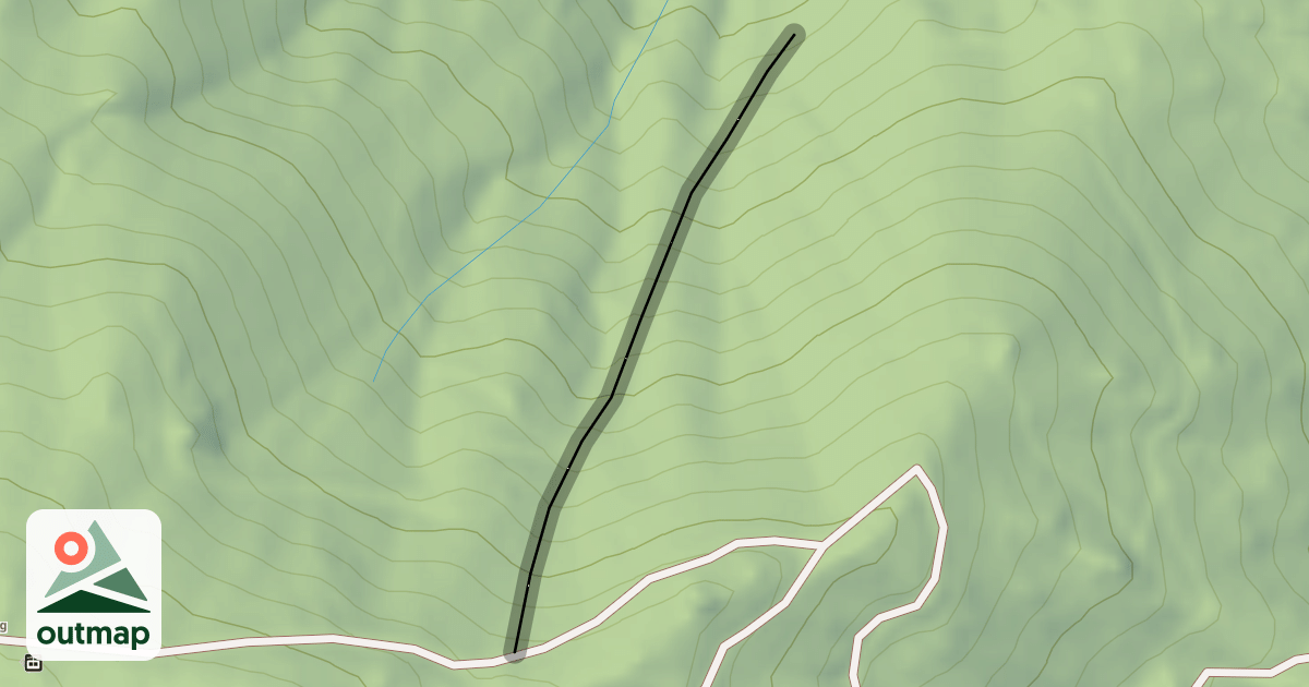 Map of Gene's Gulch