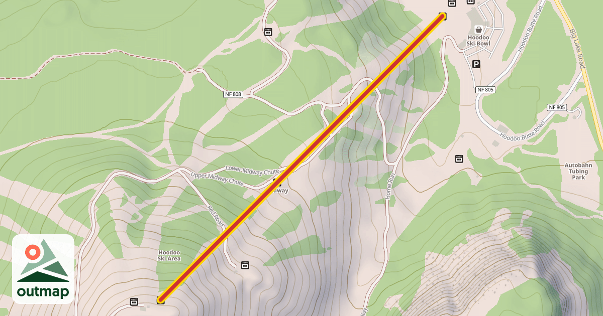 Map of Big Green Machine