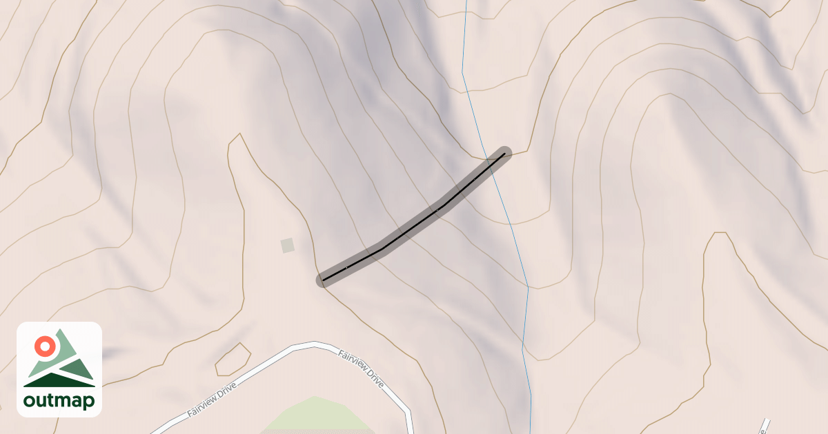 Map of Auggie's Chute