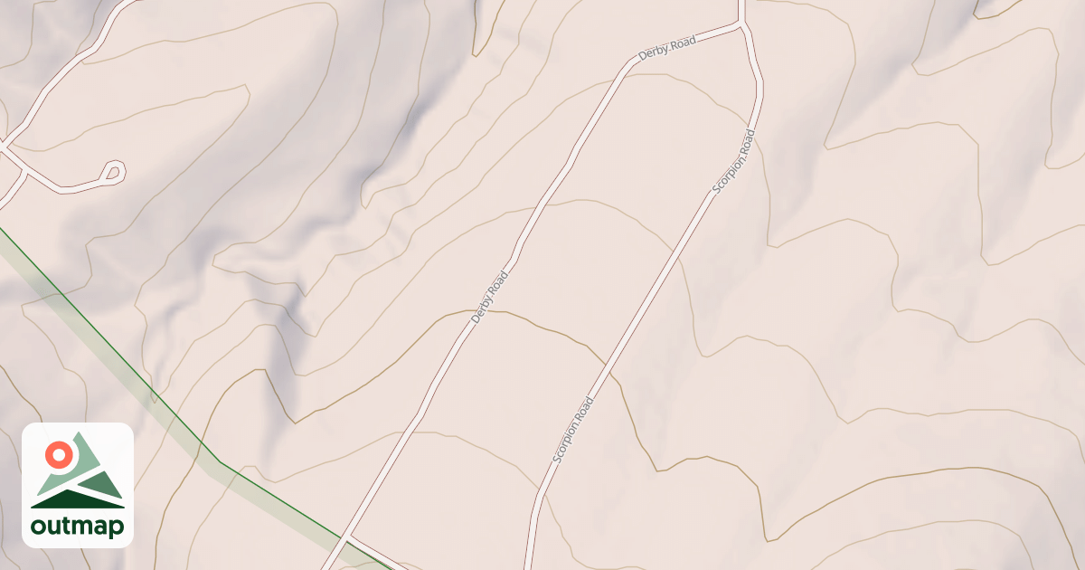 Map of DERBY ROAD
