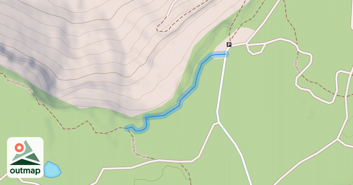 Map of Windmill Trail