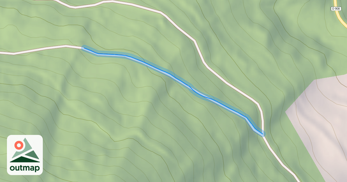 Map of Chemin des Agneliers