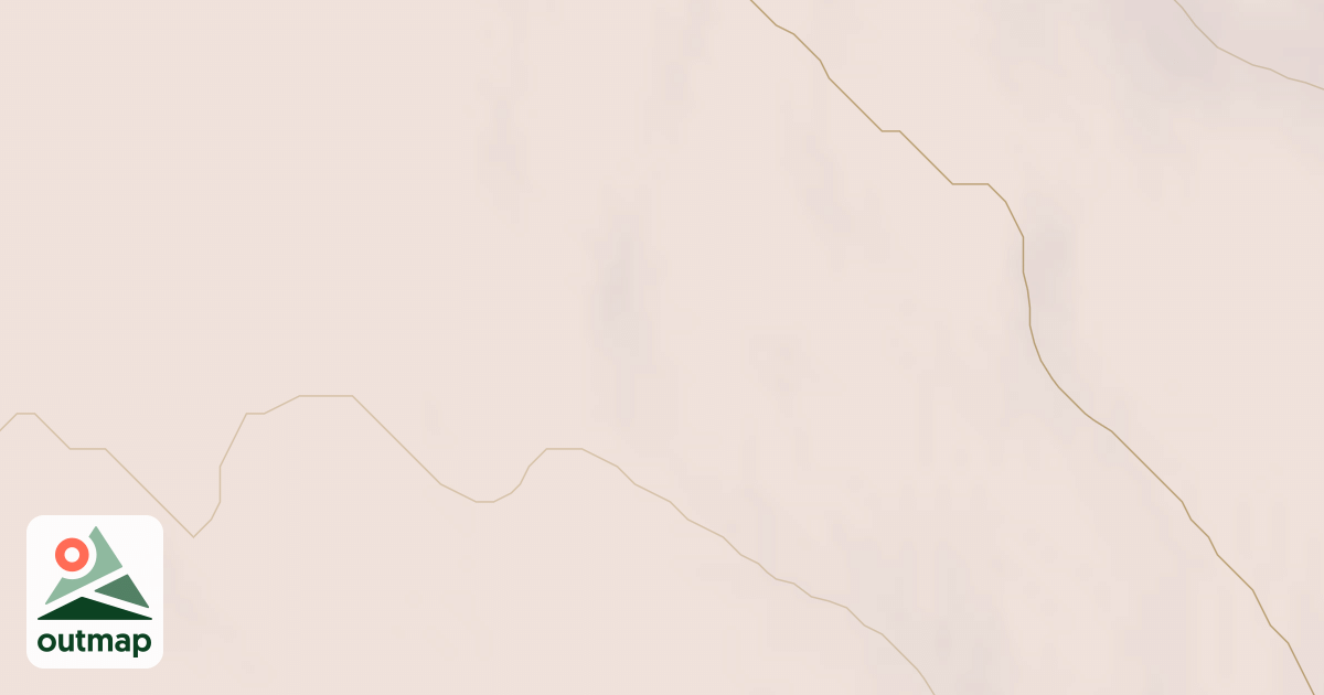 Map of Windy Creek Subsistence Ohv Trail