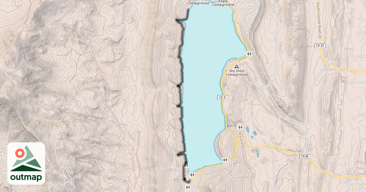 Map of Sundance Trail