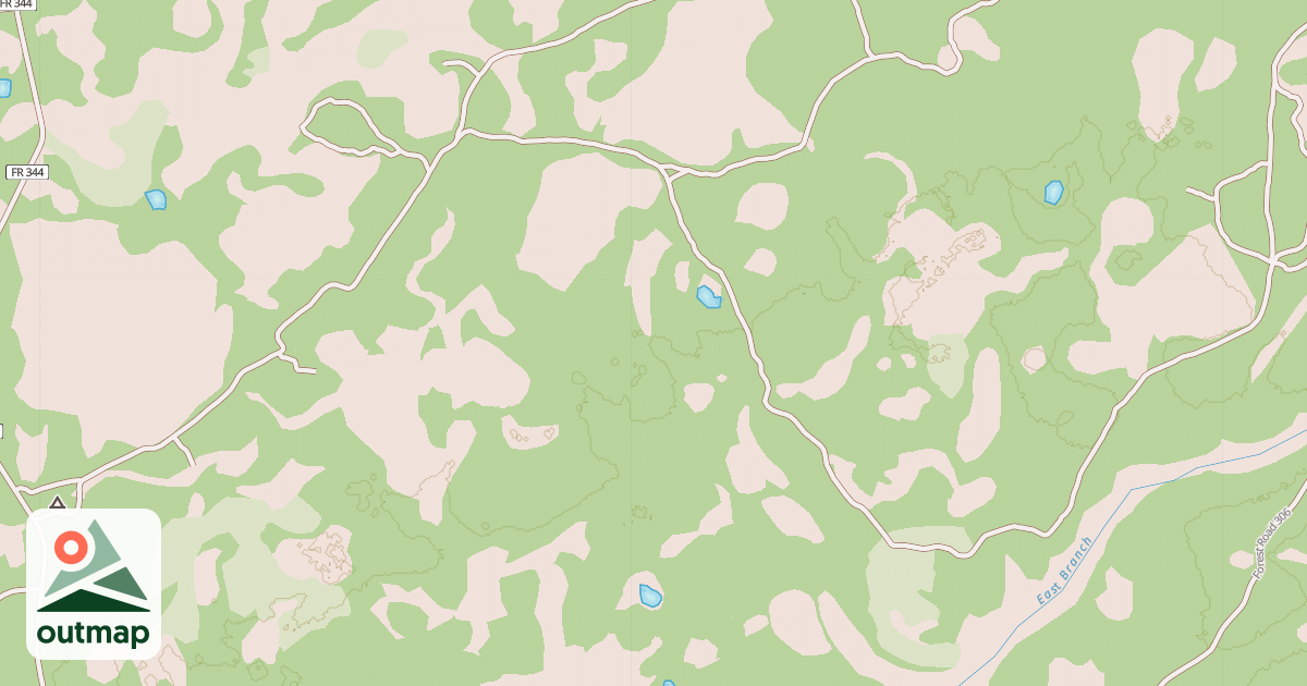 Map of USFS Motor Vehicle Use Map Roads {0A8339C6-0F55-45F2-81D7-813D34DE5478}