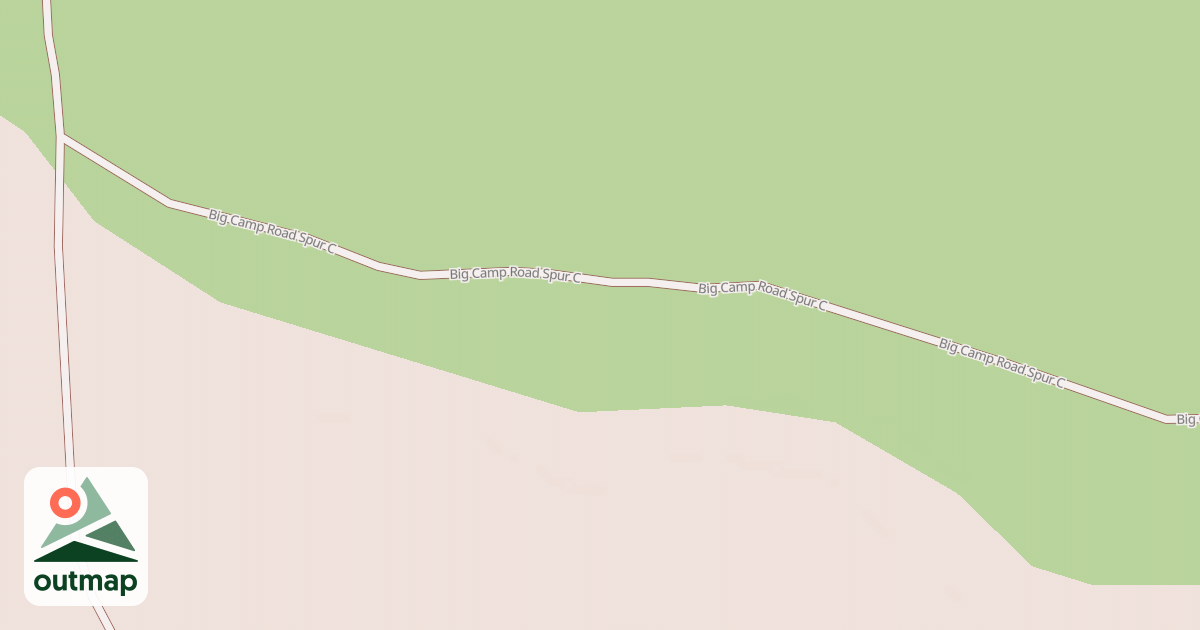 Map of BIG CAMP RD SPUR C