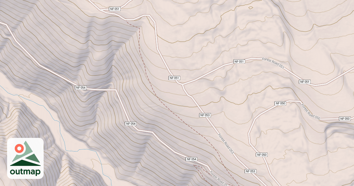Map of Eagle Ridge Trail