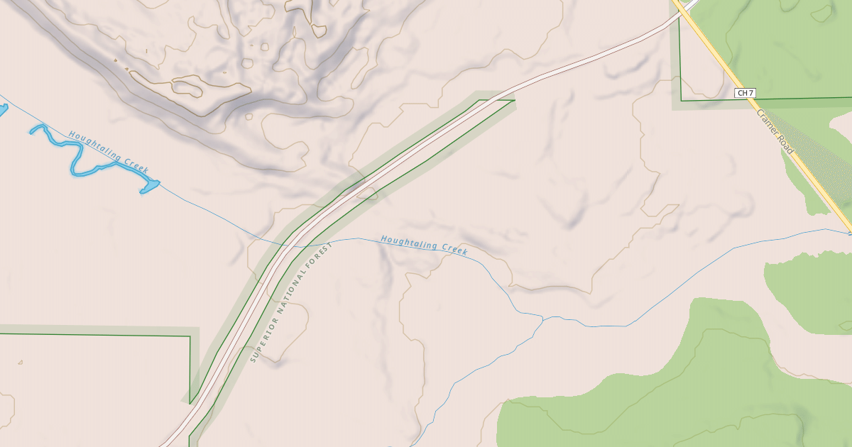 Map preview of HARRIET LAKE SPUR D