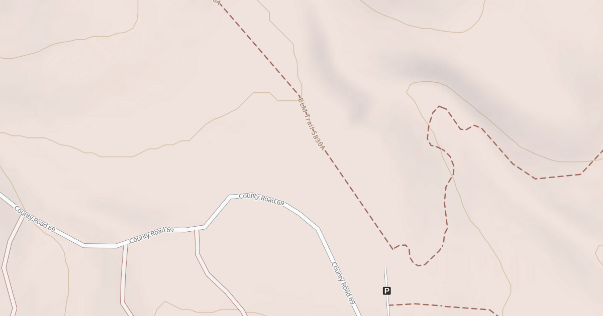 Map preview of Blm T5830a