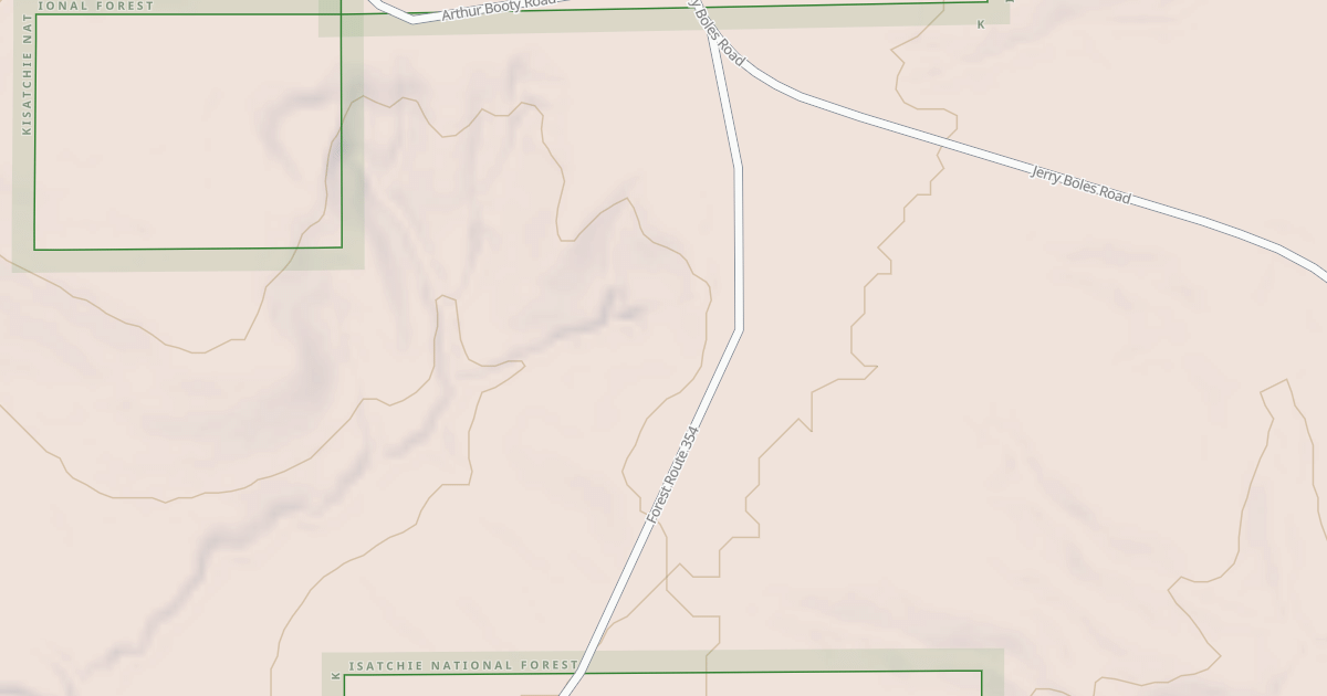Map preview of USFS Motor Vehicle Use Map Roads {3076C178-0363-4A87-965C-E925E9DD2B03}