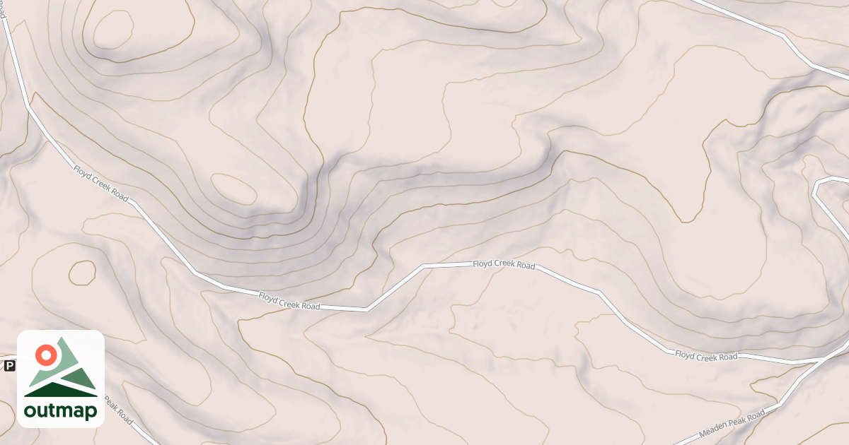 Map of FLOYD CREEK